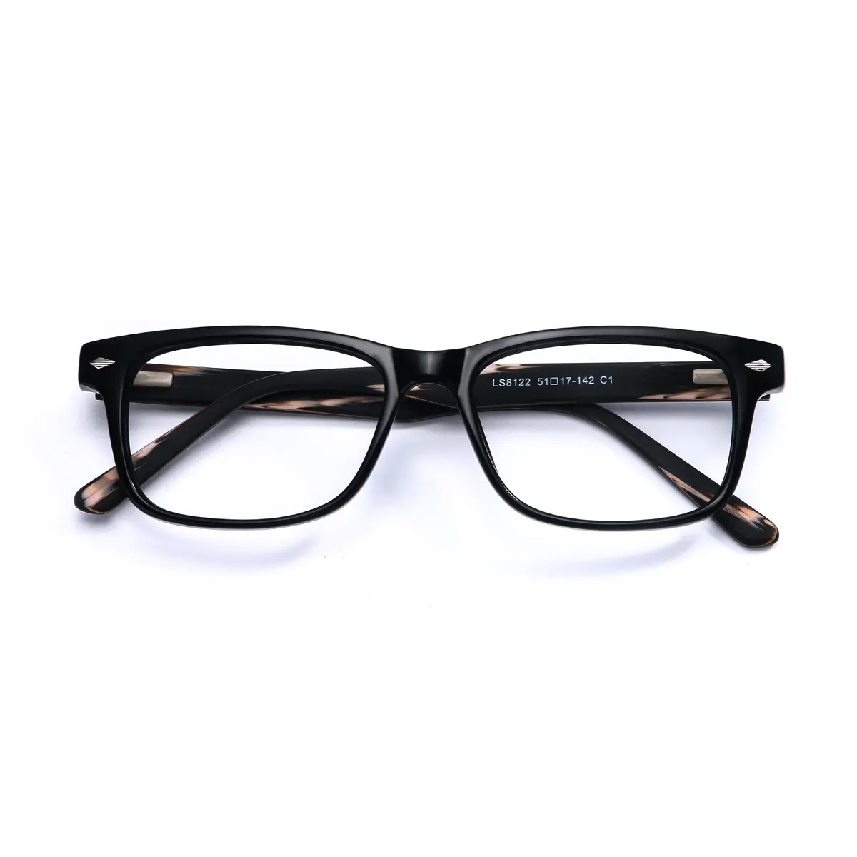 Rectangle Black Eyeglasses