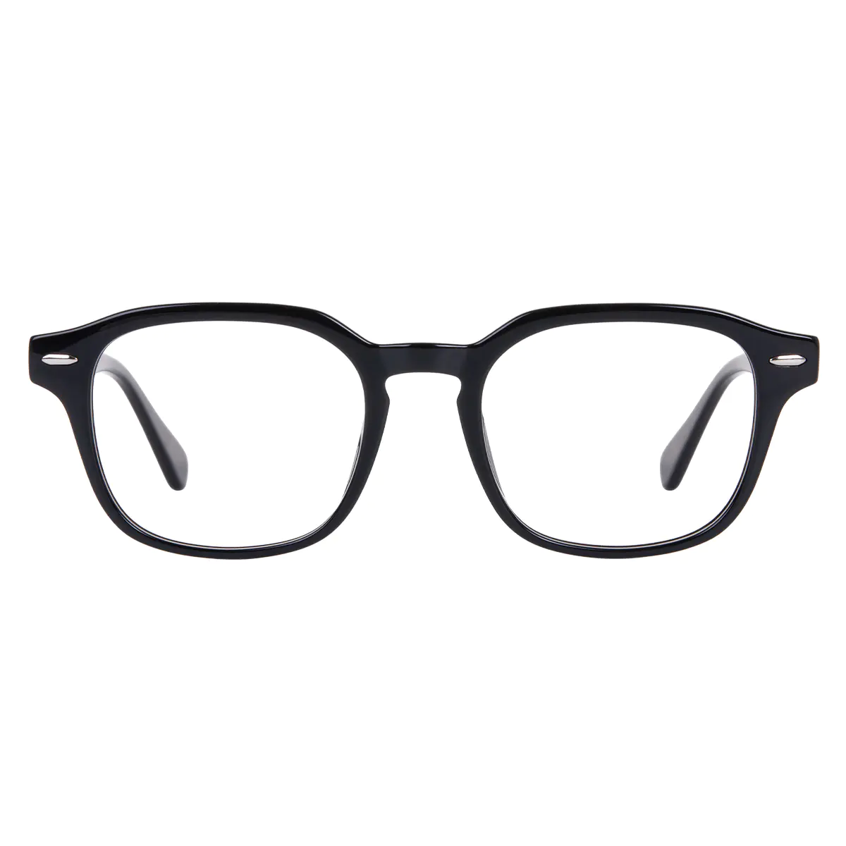 Square Black Eyeglasses