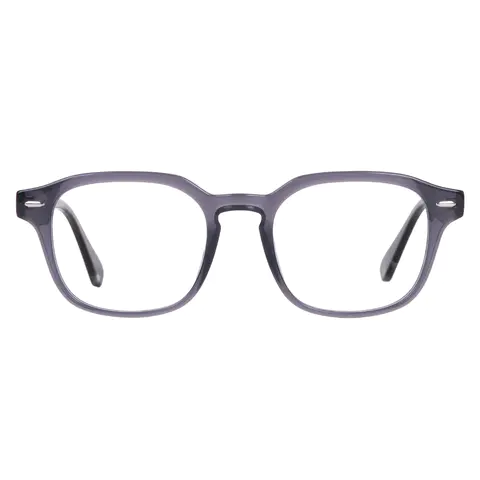 Square Grey Eyeglasses