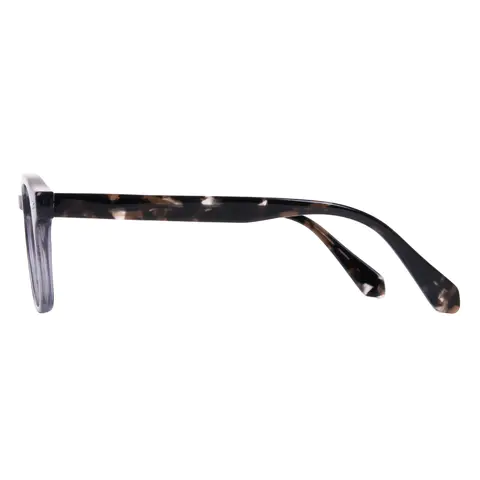 Square Grey Eyeglasses