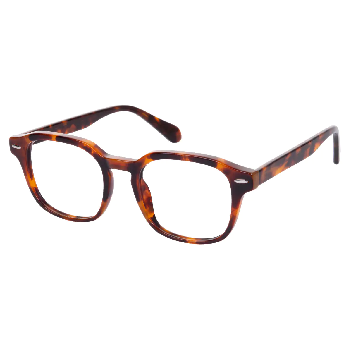 Square Tortoiseshell Eyeglasses