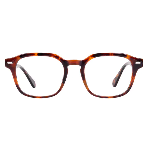 Square Tortoiseshell Eyeglasses