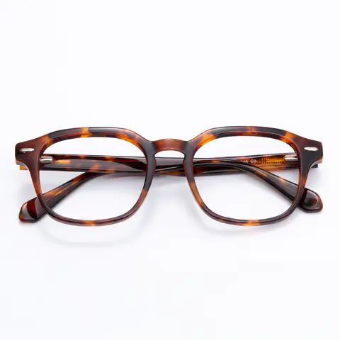 Square Tortoiseshell Eyeglasses