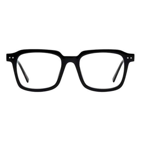 Square Black Eyeglasses