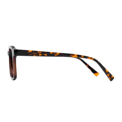 Square Brown Eyeglasses