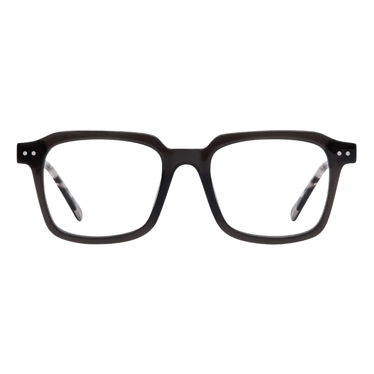 Square Matte Black Eyeglasses