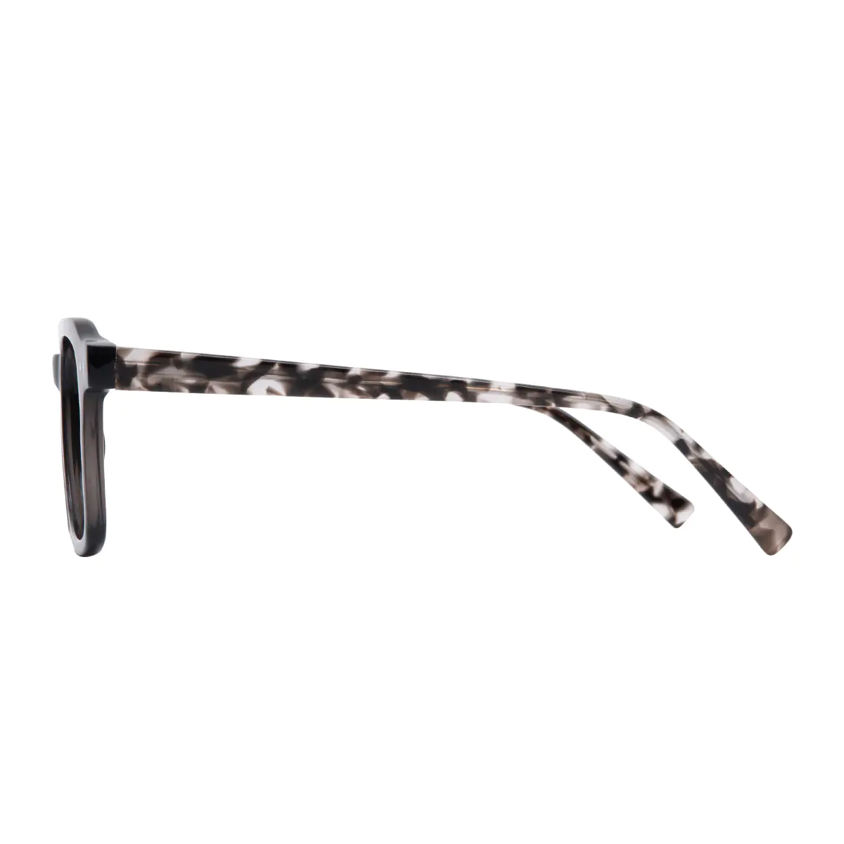 Square Matte Black Eyeglasses