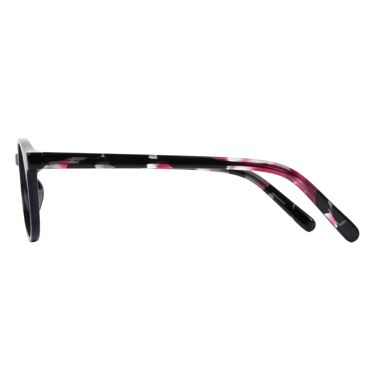 Oval Black Eyeglasses