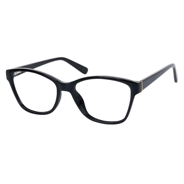 Rectangle Black Eyeglasses