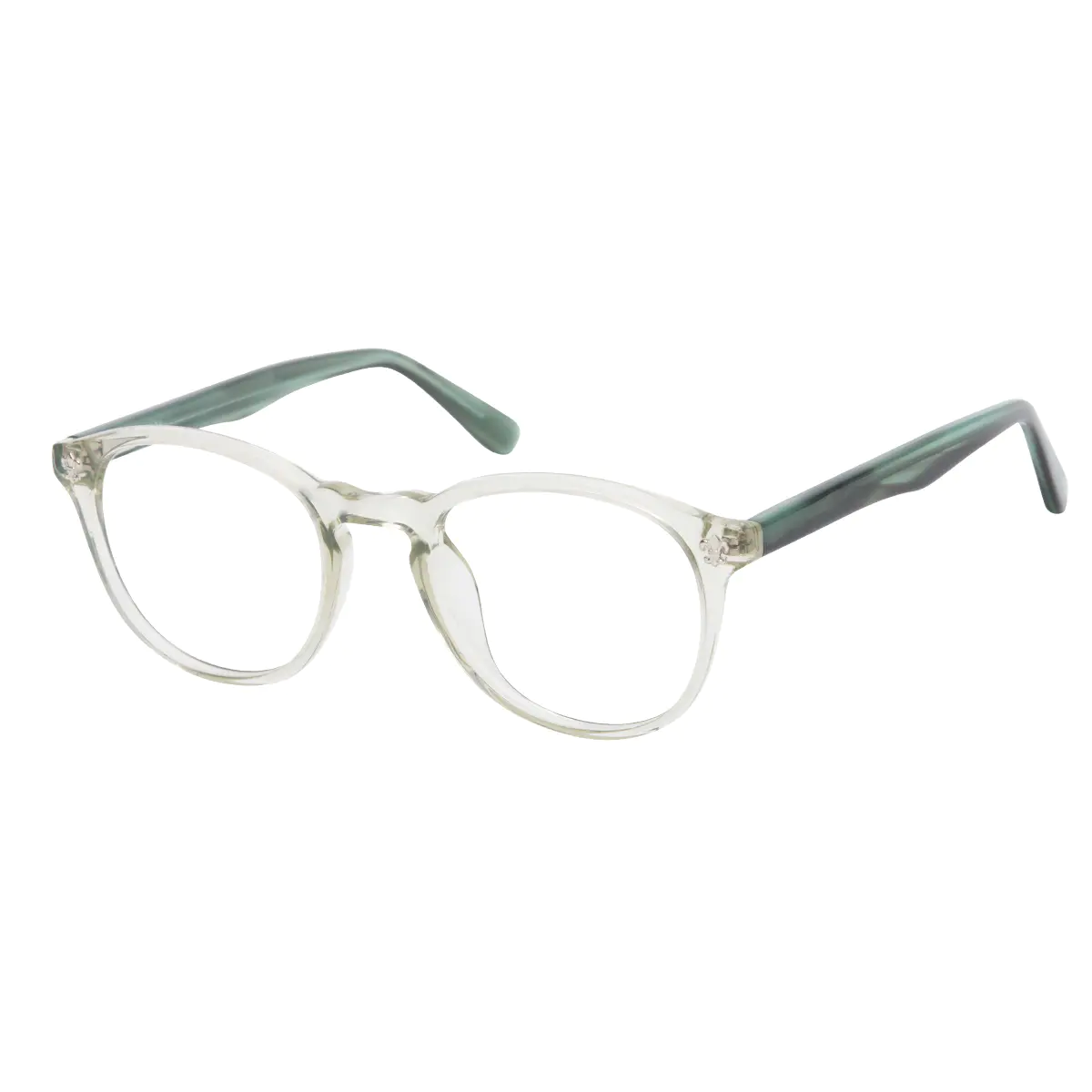Round Clear Eyeglasses