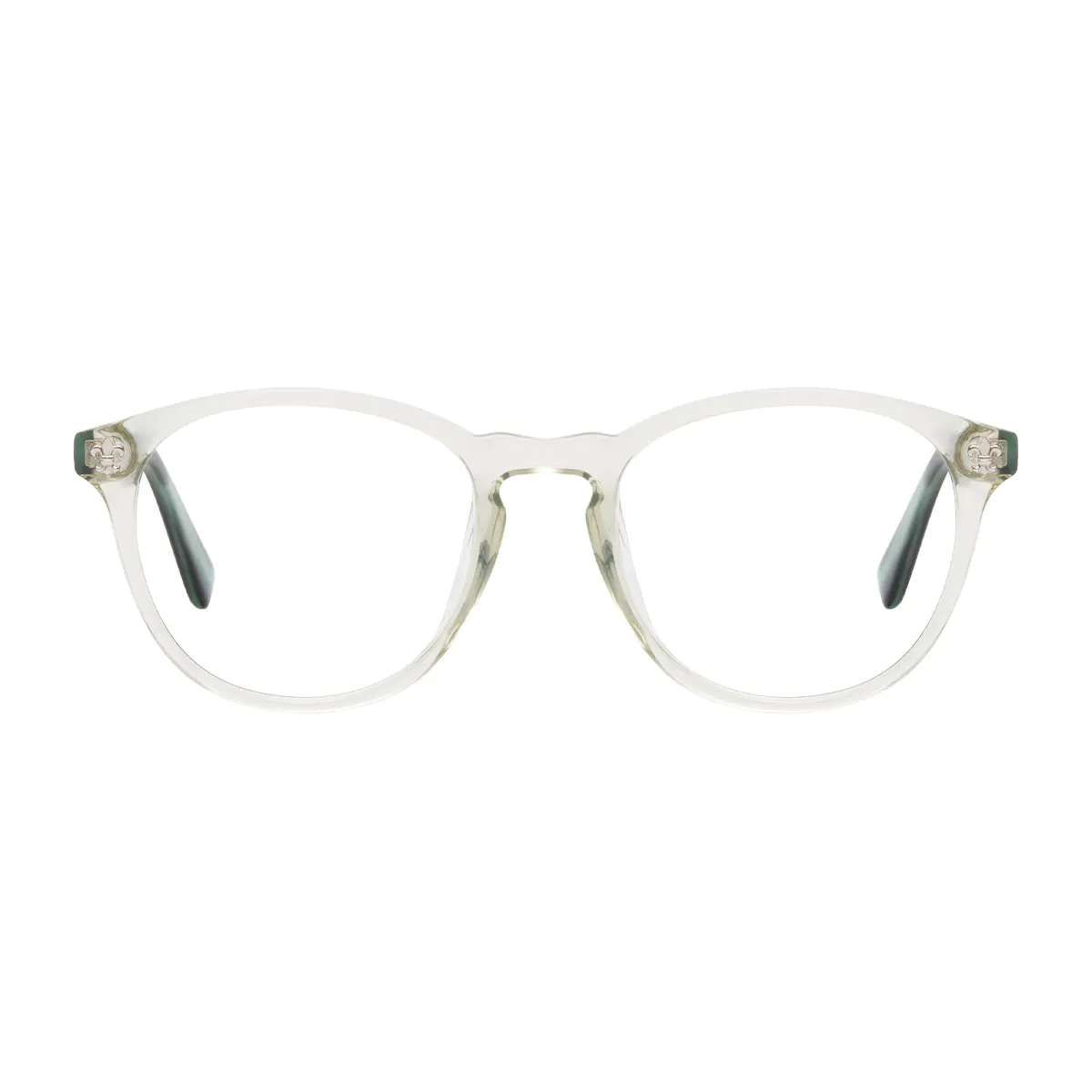 Round Clear Eyeglasses