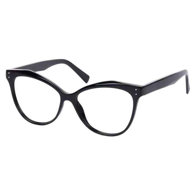 Cat-eye Black Eyeglasses