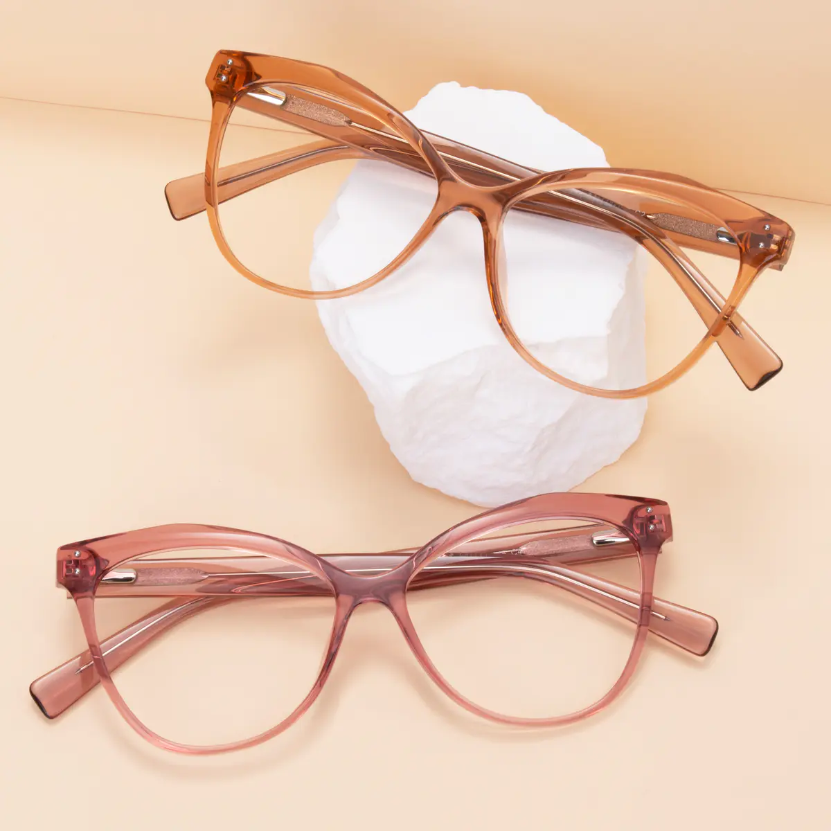 Cat-eye Black Eyeglasses