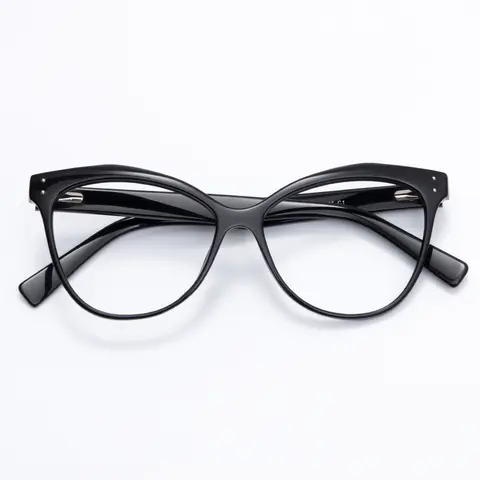 Cat-eye Black Eyeglasses