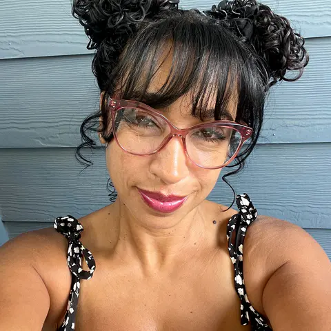 Cat-eye Transparent Pink Eyeglasses