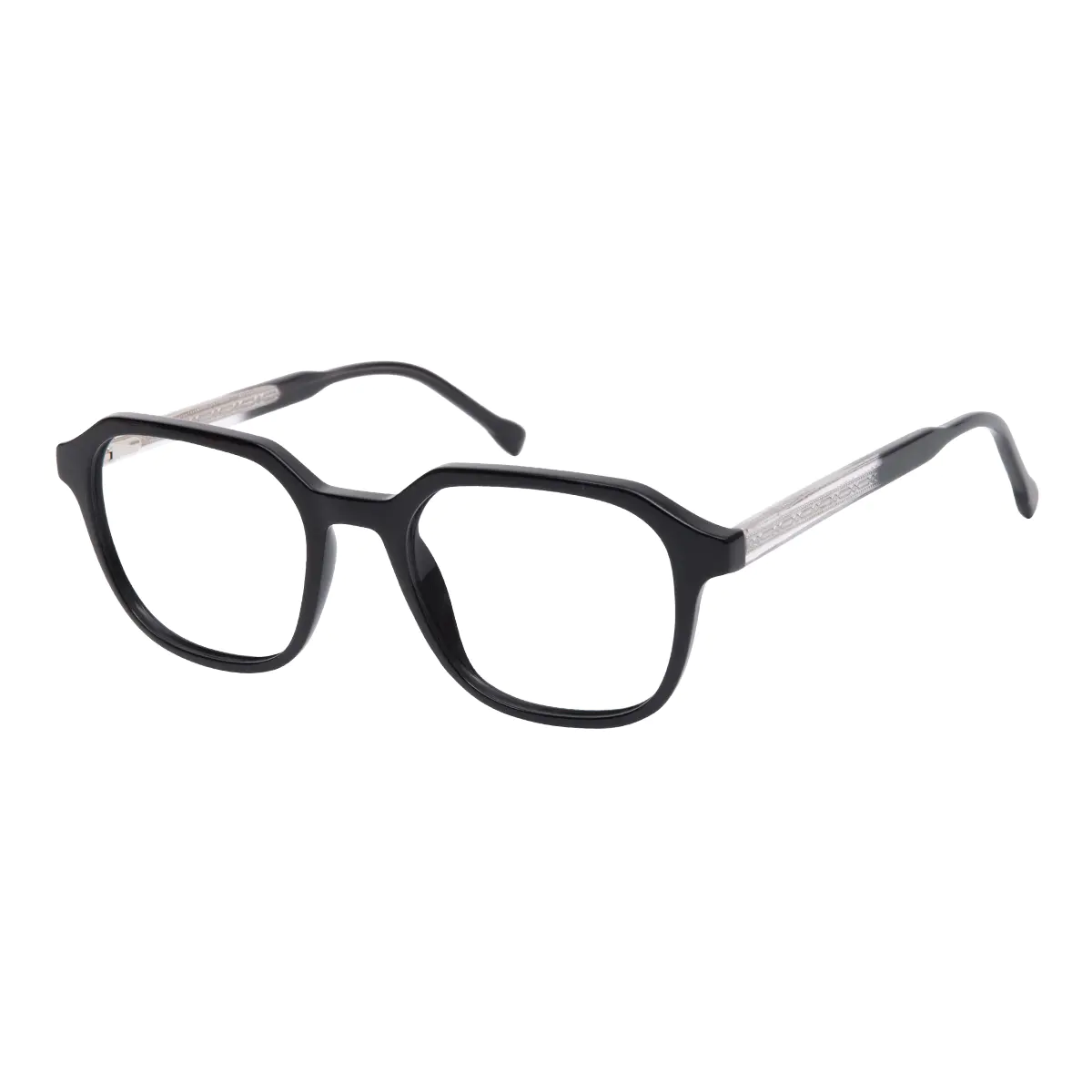 Rectangle Black Eyeglasses