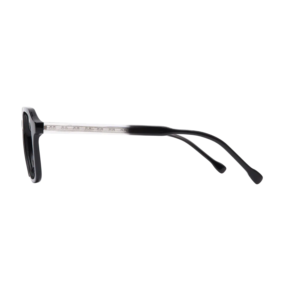Rectangle Black Eyeglasses