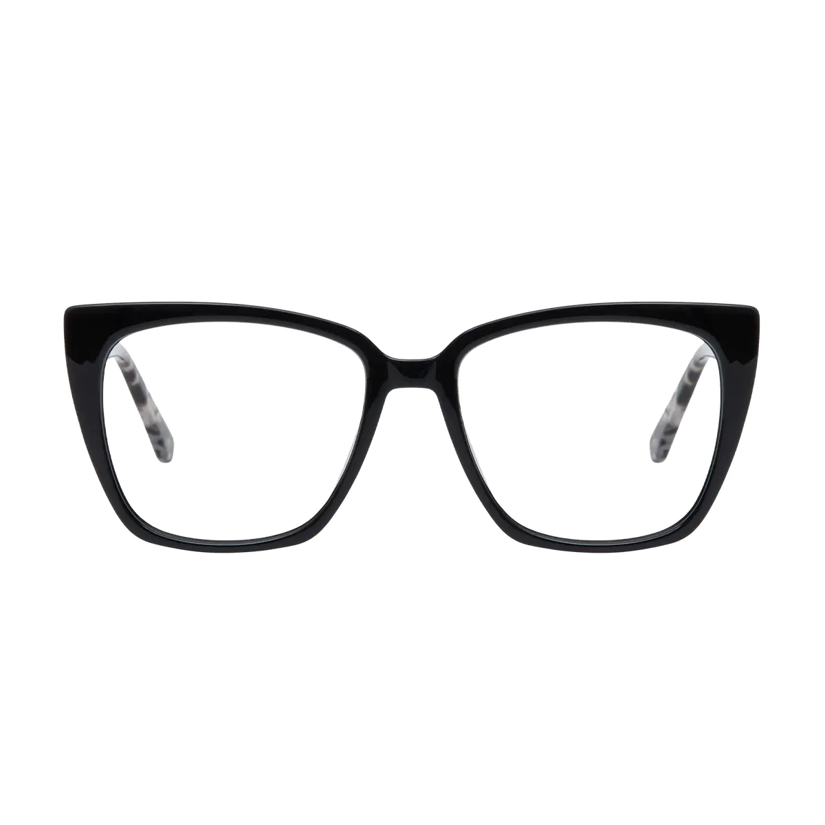 Square Black Eyeglasses
