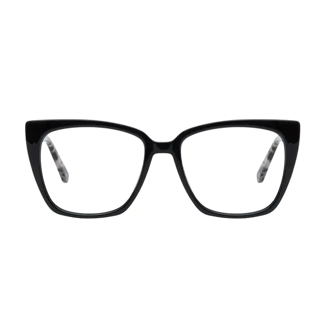 Square Black Eyeglasses
