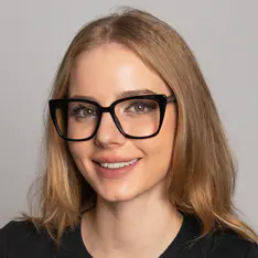 Square Black Eyeglasses