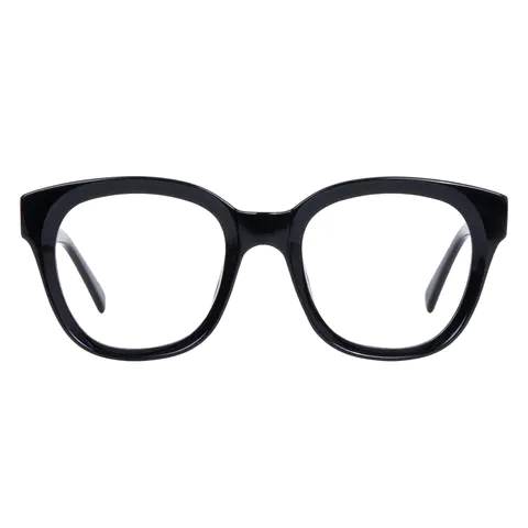 Square Black Eyeglasses