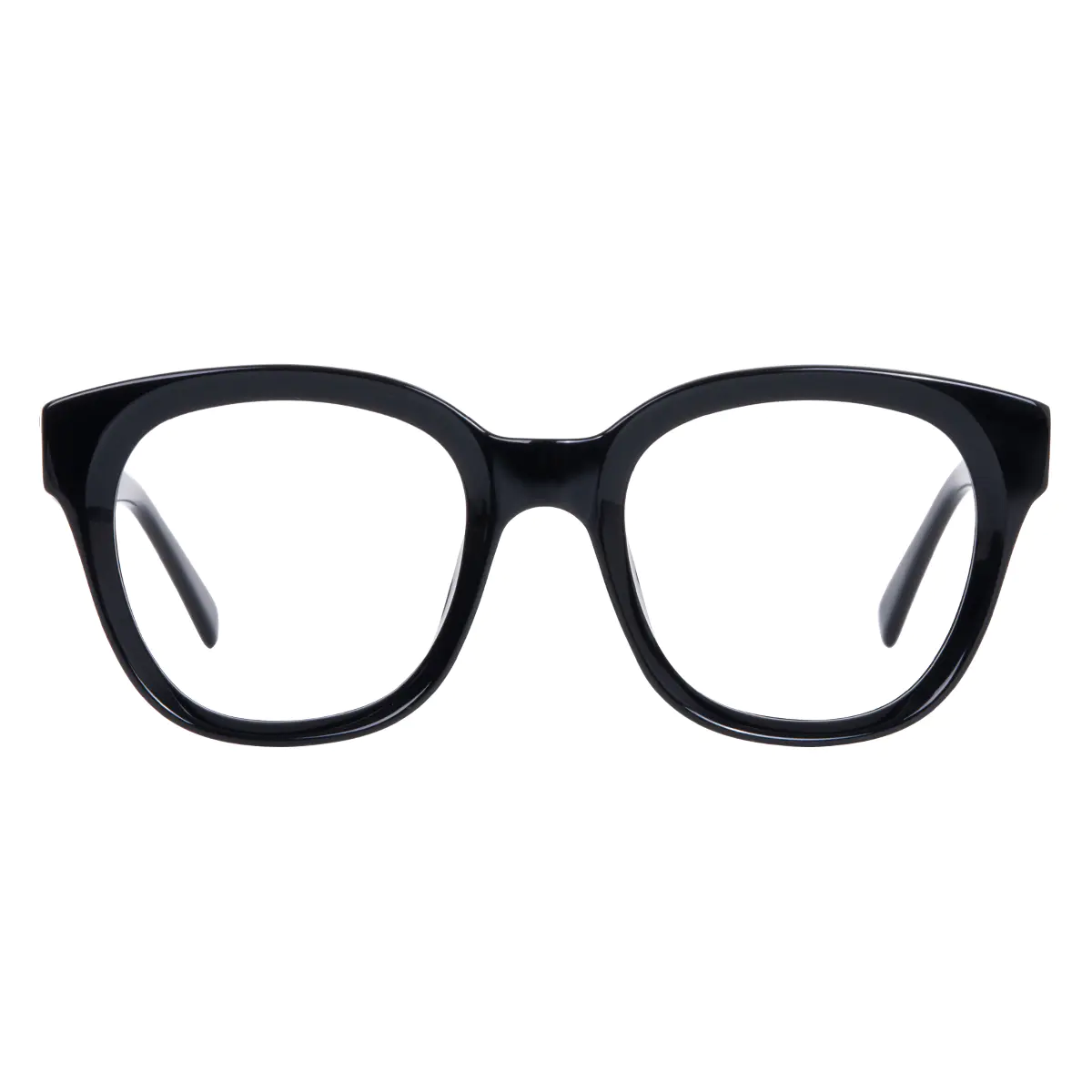 Square Black Eyeglasses
