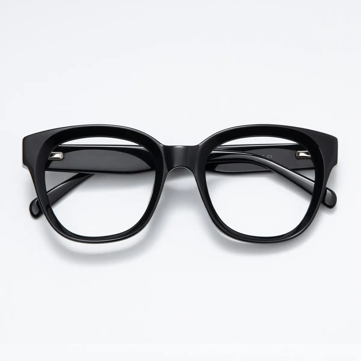Square Black Eyeglasses