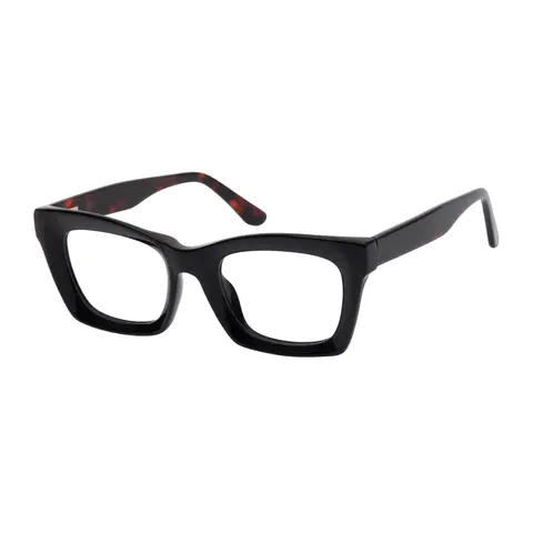 Rectangle Black Eyeglasses