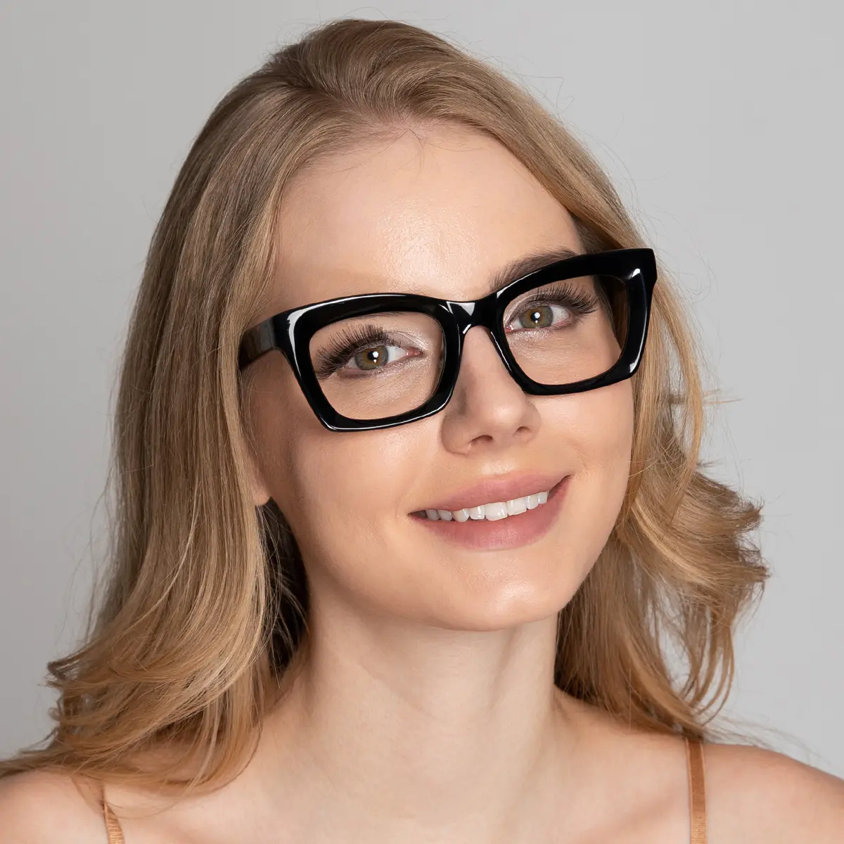 Rectangle Black Eyeglasses