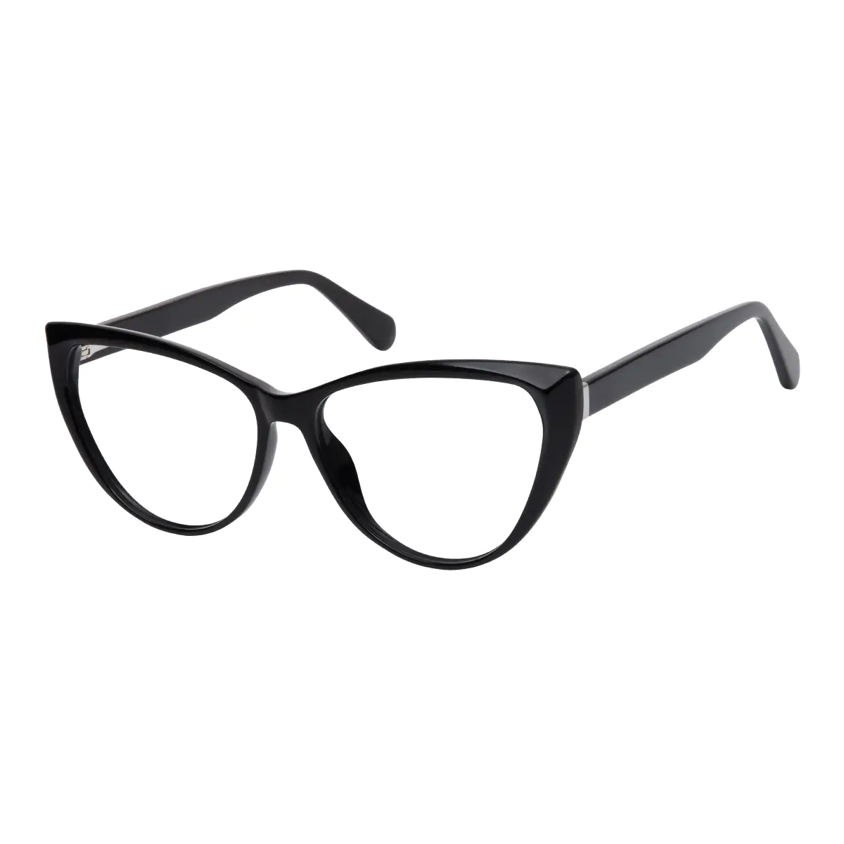 Cat-eye Black Eyeglasses