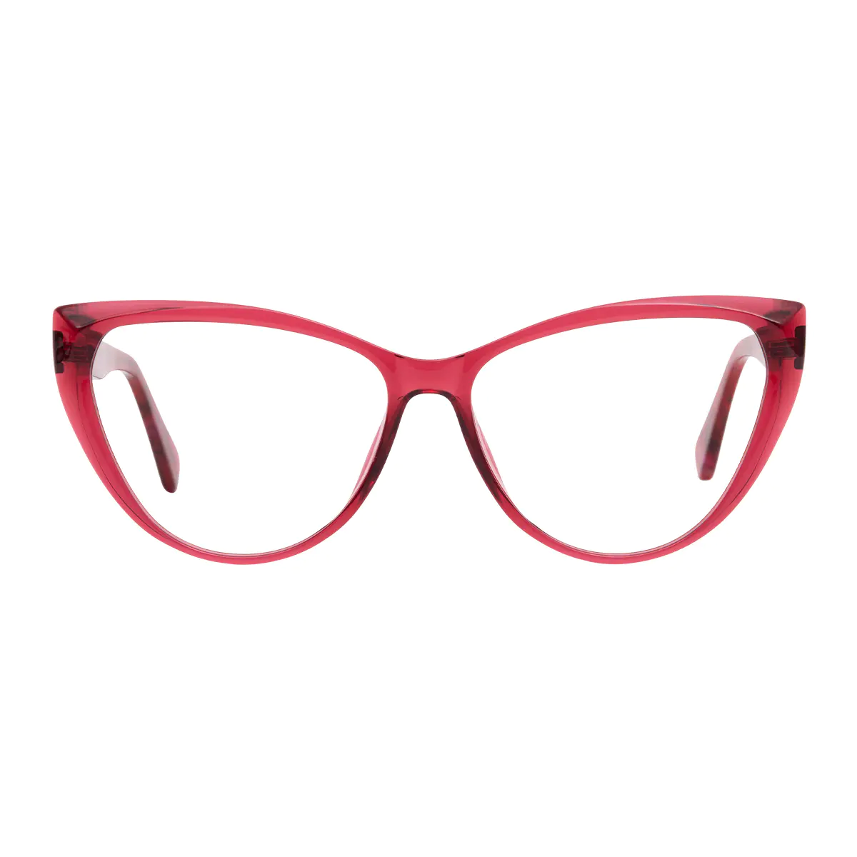 Cat-eye Red Eyeglasses