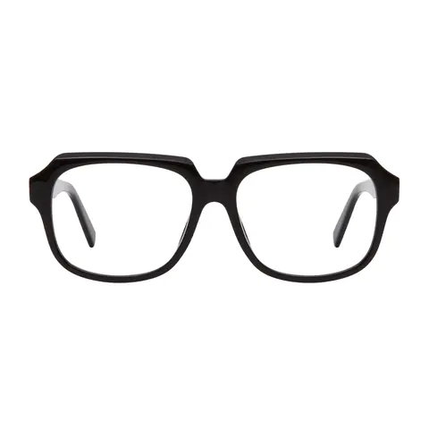 Square Black Eyeglasses
