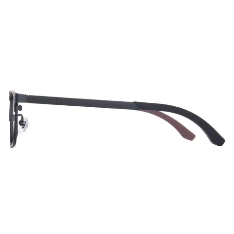 Rectangle Black/Brown Eyeglasses
