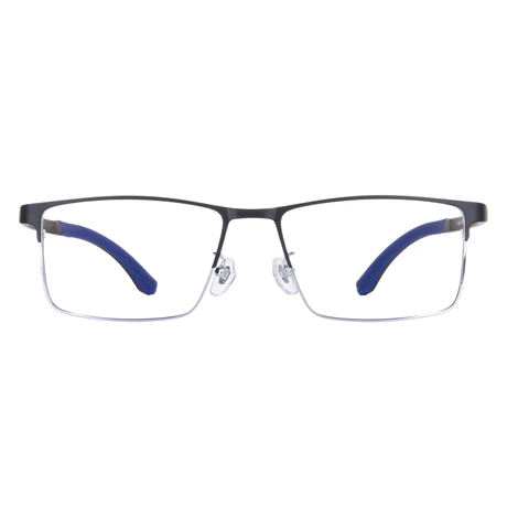 Rectangle Black/Blue Eyeglasses