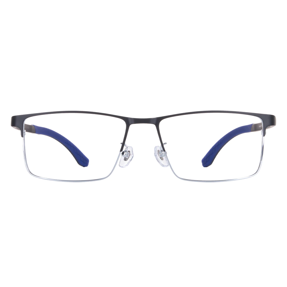 Rectangle Black/Blue Eyeglasses