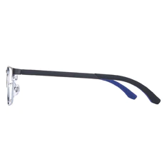 Rectangle Black/Blue Eyeglasses