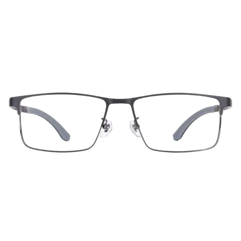Rectangle Black/Gray Eyeglasses