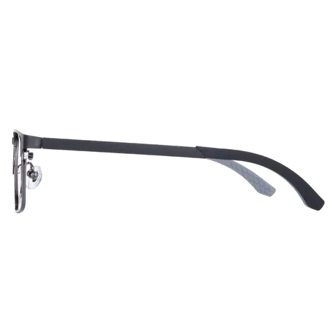 Rectangle Black/Gray Eyeglasses