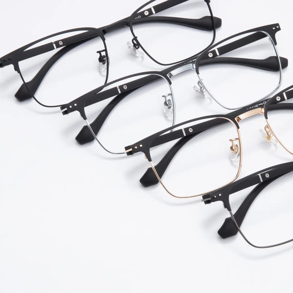 Rectangle Black Eyeglasses