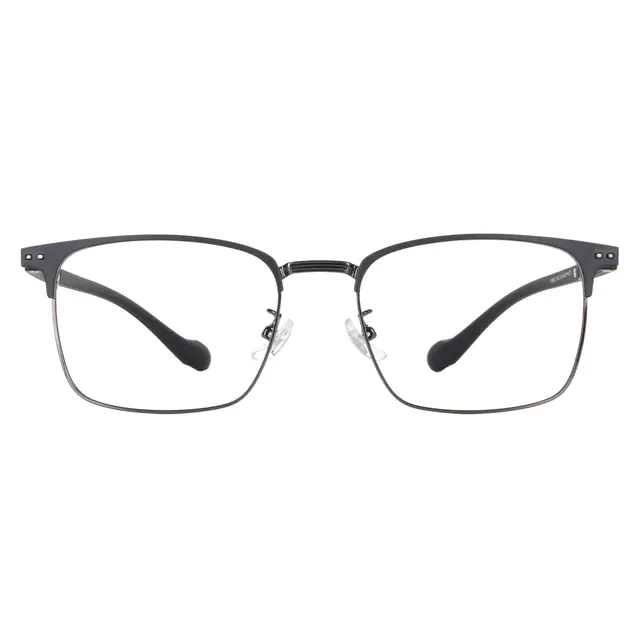 Rectangle Black/Gray Eyeglasses