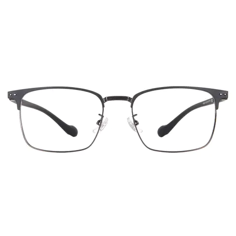 Rectangle Black/Gray Eyeglasses