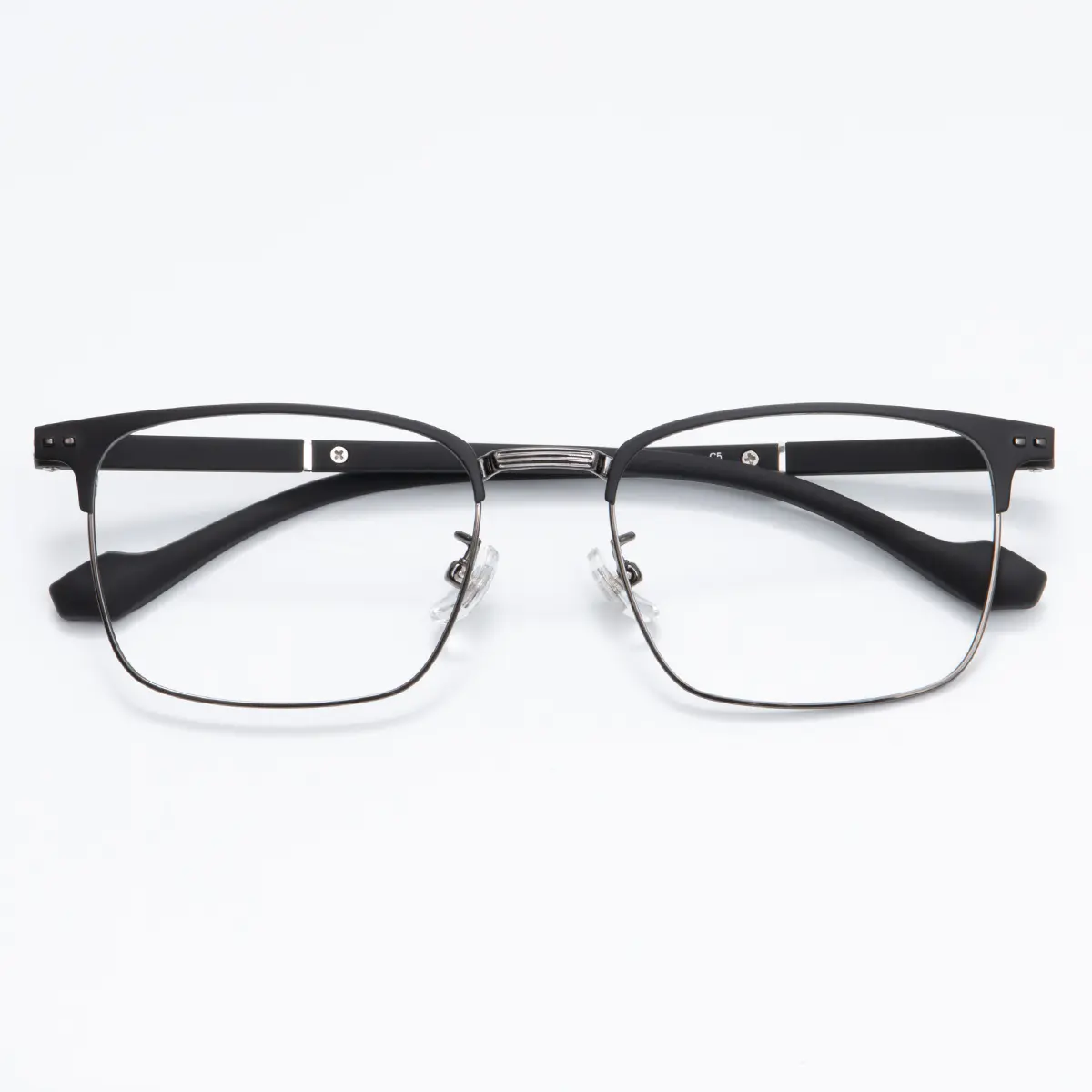 Rectangle Black/Gray Eyeglasses