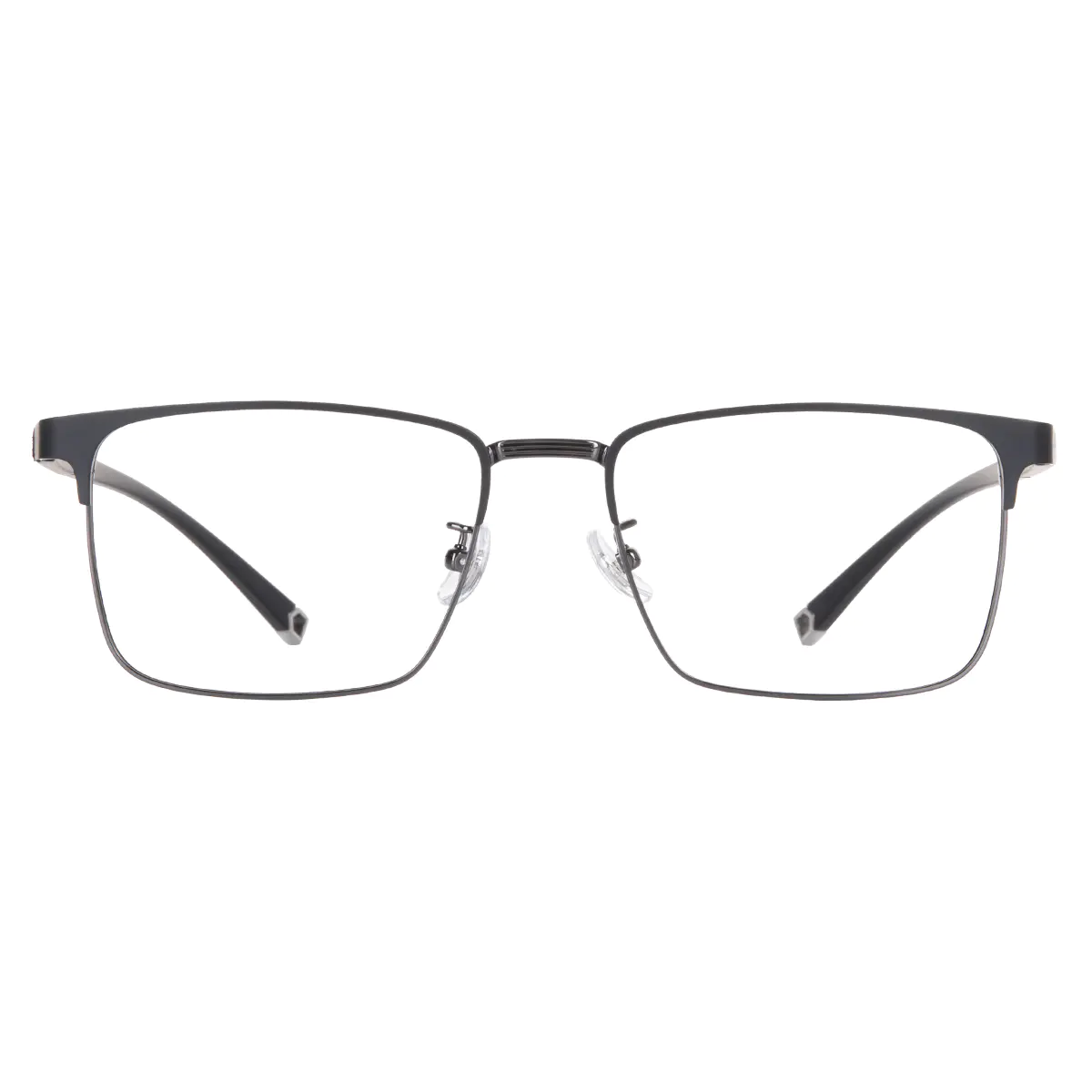 Rectangle Black/Gray Eyeglasses