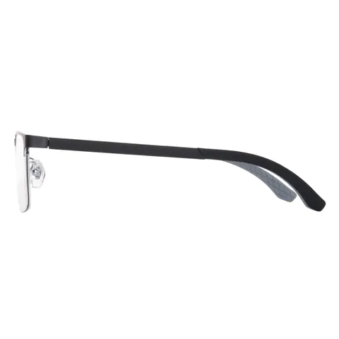 Rectangle Black/Gray Eyeglasses