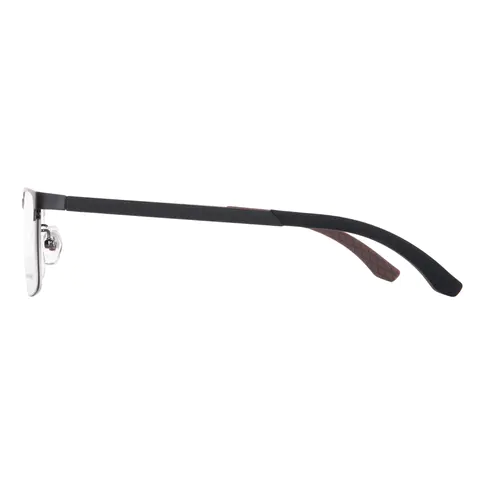 Rectangle Black/Brown Eyeglasses
