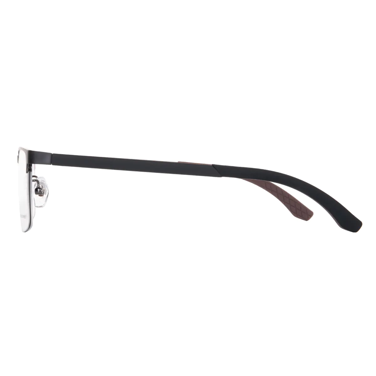 Rectangle Black/Brown Eyeglasses