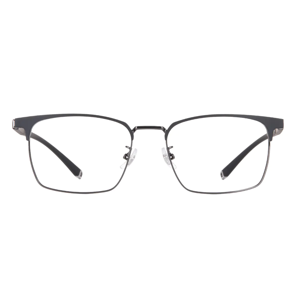 Rectangle Black/Gray Eyeglasses