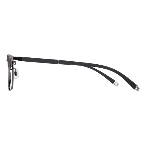 Rectangle Black/Gray Eyeglasses