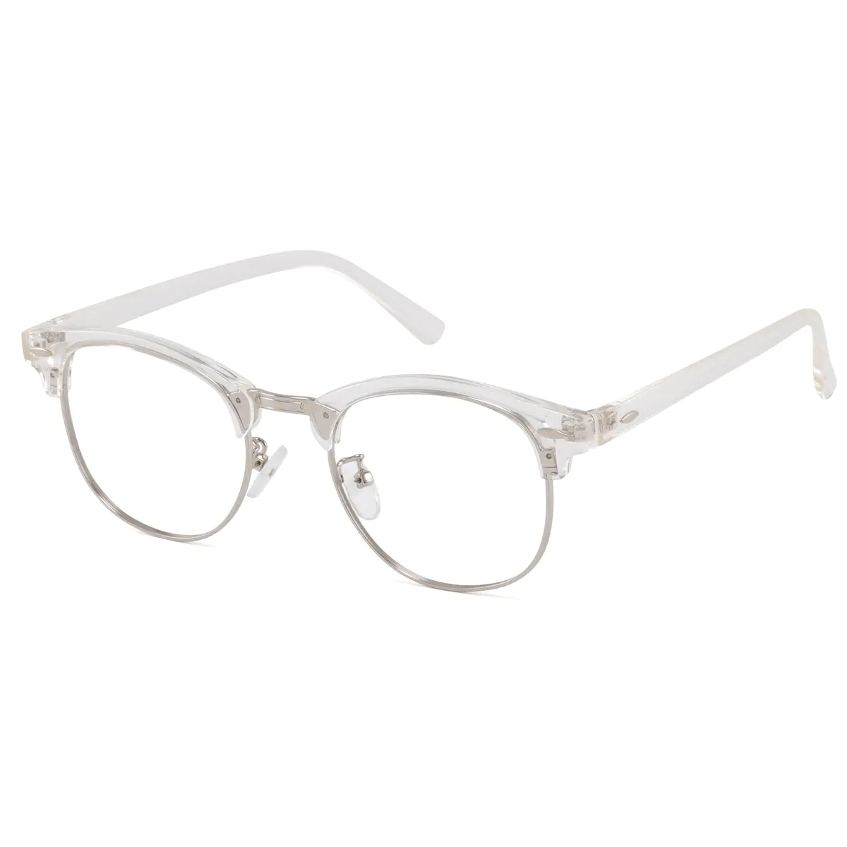 Browline Clear Glasses