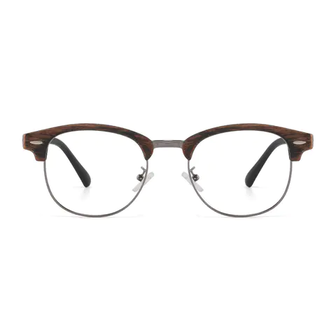 Browline Wood Glasses